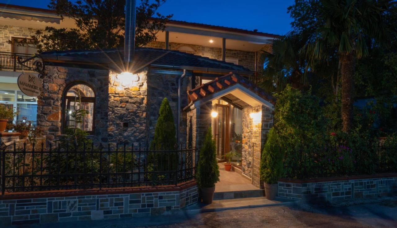 Ξενώνας Μαίανδρος Aridaia Exterior foto